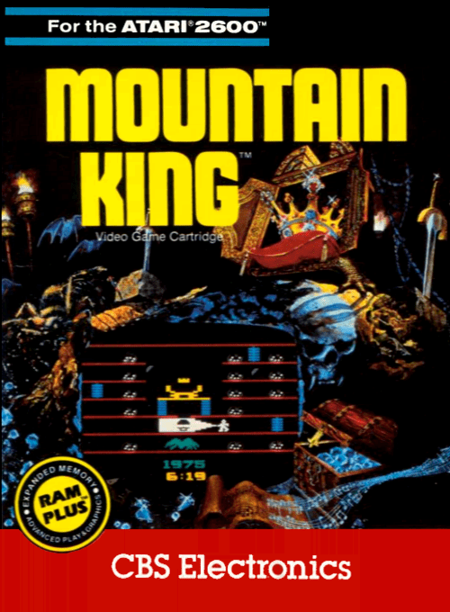 Mountain King box art for Atari 2600